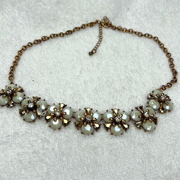 Accessories - Vintage necklace with rhinestones 16 inch